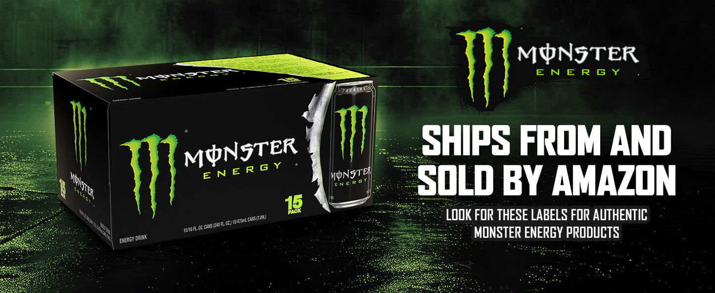 Sugar-Free Energy Drink | 15x16oz, Caffeine, Zero Calories