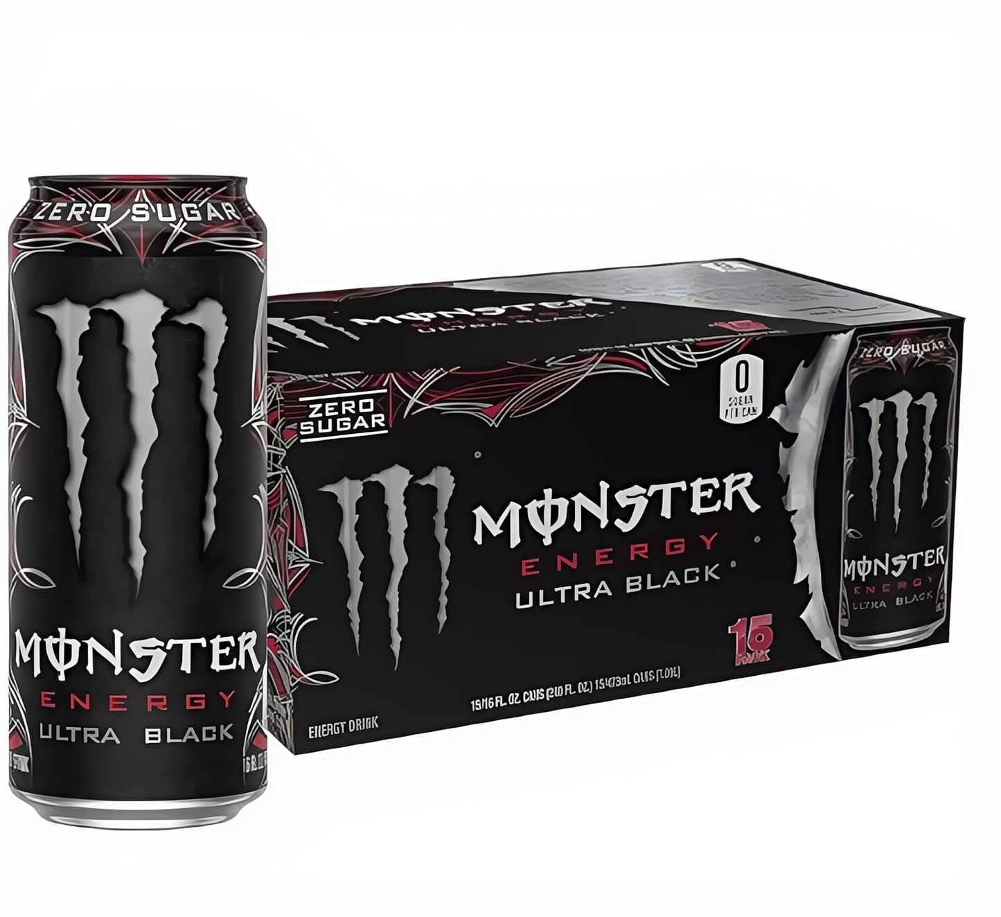 Sugar-Free Energy Drink | 15x16oz, Caffeine, Zero Calories