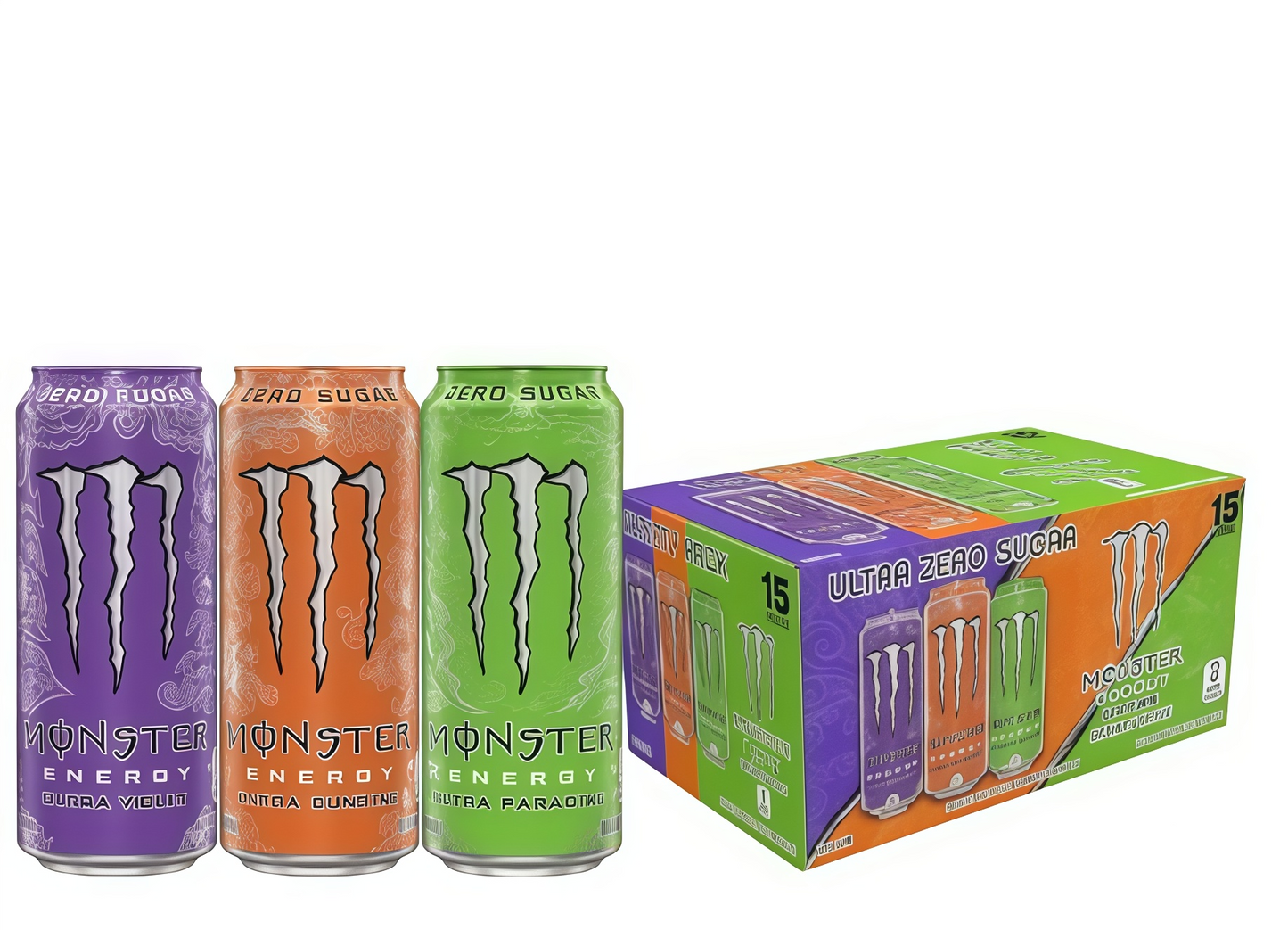 Sugar-Free Energy Drink | 15x16oz, Caffeine, Zero Calories